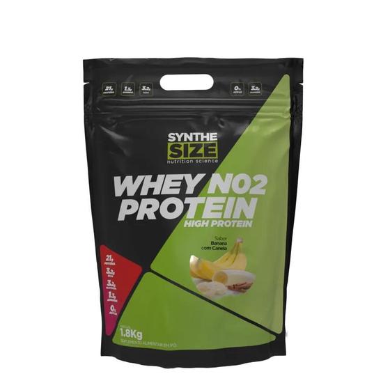 Imagem de Whey Protein No2 1,8 Kg Synthesize - Sabor Banana Com Canela