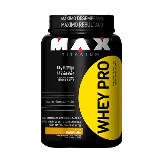 Imagem de Whey Protein Pro Pote Max Titanium