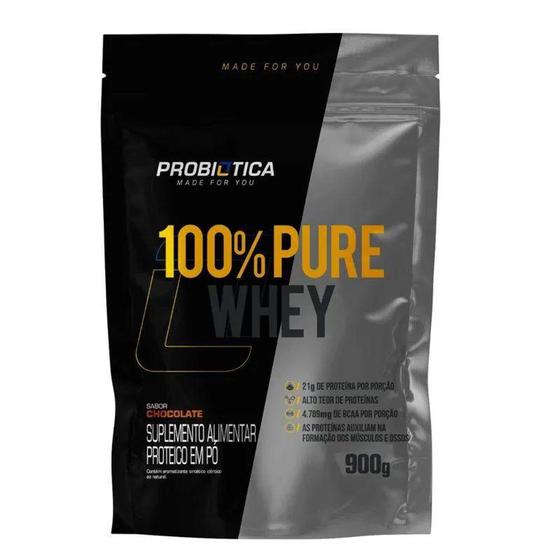 Imagem de Whey Protein Refil 100% Pure Whey 900g Probiótica - Probiotica