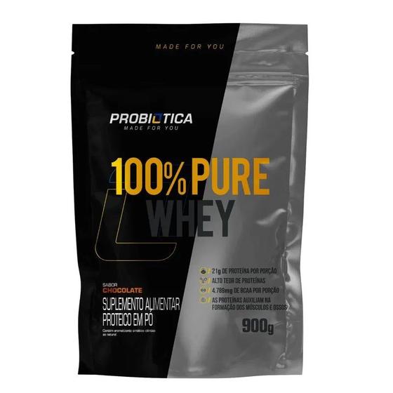 Imagem de Whey Protein Refil 100% Pure Whey 900g Probiótica