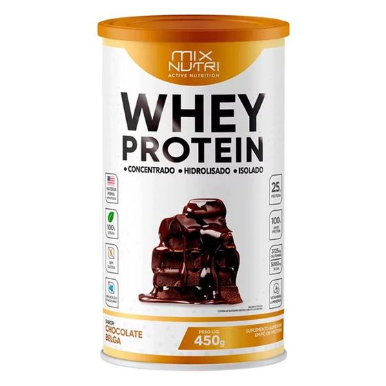 Imagem de Whey Protein Sabor Chocolate 450g - Mix Nutri