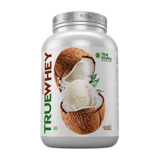 Imagem de Whey Protein True Whey Coconut Ice Cream 837G True Source