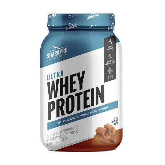 Imagem de Whey Protein Ultra Sabor Doce De Leite 907G Shark Pro