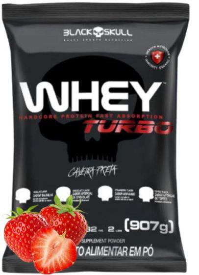 Imagem de Whey Protein - Whey turbo Refil 907g - Black Skull