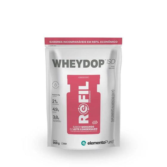 Imagem de Whey Protein WheyDop Iso Refil 900g - Elemento Puro