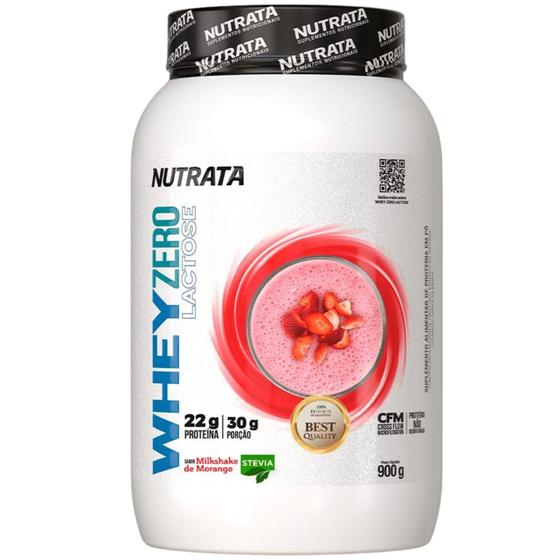 Imagem de Whey Protein Zero Lactose 900g Nutrata