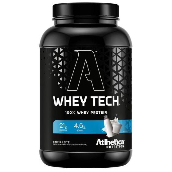 Whey Tech Concentrado e Isolado (900g) Atlhetica Nutrition - Athletica ...