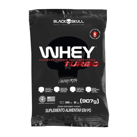 Imagem de Whey Turbo Refil (907g) - Sabor: Baunilha