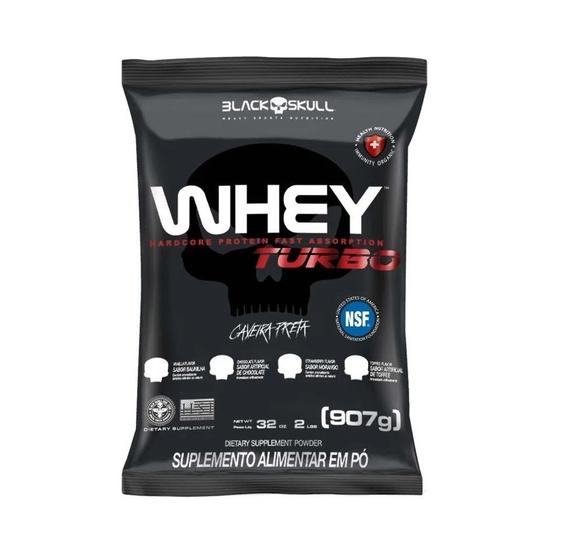 Imagem de Whey Turbo Refil (907g) - Sabor: Baunilha