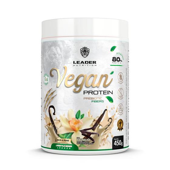 Imagem de Whey Vegan Protein Leader Nutrition 450g