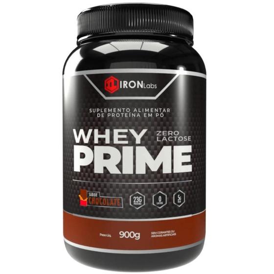 Imagem de Whey Zero Lactose Chocolate 800G Whey Protein Prime Ironlabs