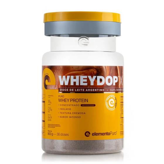 Imagem de Wheydop X 900g Whey Protein Elemento Puro - Doce de Leite