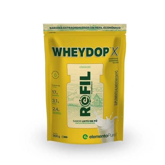 Imagem de WheyDop-X Refil (900g) - Sabor: Leite em Pó