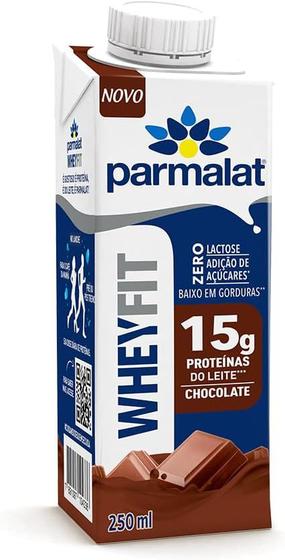 Imagem de WheyFit Zero Lactose 15g Chocolate Parmalat  250ml