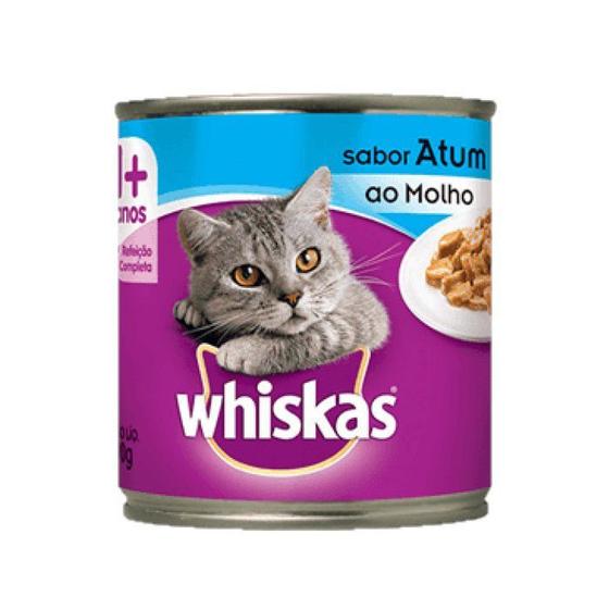 Imagem de Whiskas Lata 1+ Adulto Atum ao Molho 290g