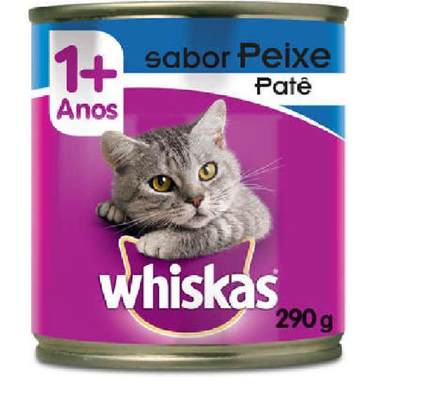 Imagem de Whiskas Lata Pate Peixe 290G