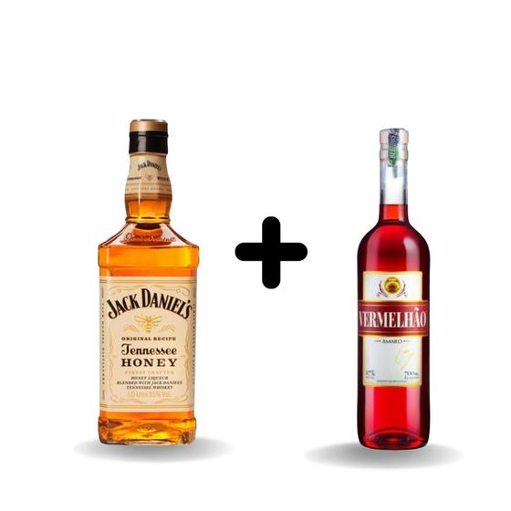 Imagem de Whiskey Jack Daniel's Honey com Vermelhão teor de álcool