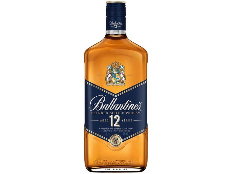 Imagem de Whisky Ballantines 12 anos Blended Escocês 1L