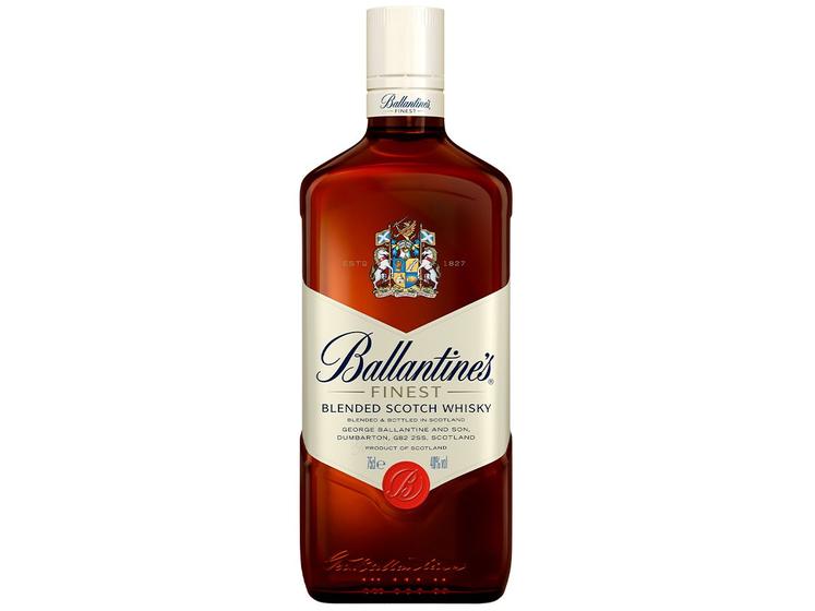 Whisky Ballantines Finest Blended Escocês 750ml Menor preço em Whisky Ballantines Finest Blended Escocês 750ml
