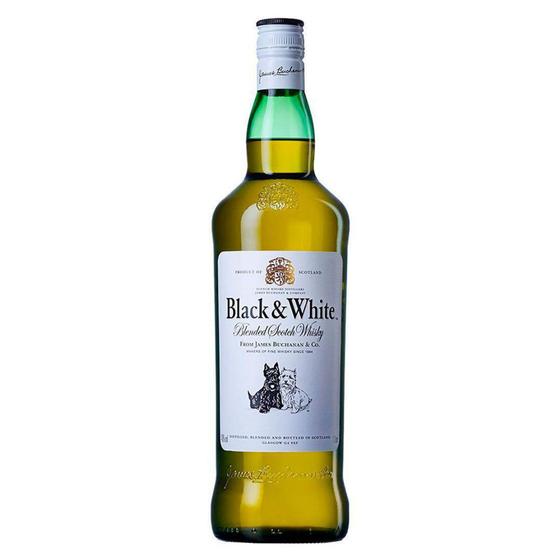 Whisky Black & White 1L - Diageo Menor preço em Whisky Black & White 1L - Diageo