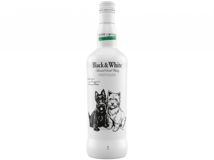 Whisky Black & White Edição Limitada Blended Malt - Escocês 1L é boa?