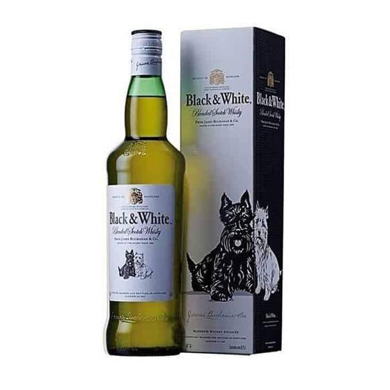 Whisky Black & White Menor preço em Whisky Black & White