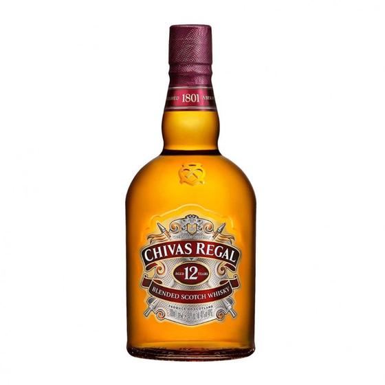 Whisky Chivas Regal Escocês 12 Anos 1 Litro Menor preço em Whisky Chivas Regal Escocês 12 Anos 1 Litro