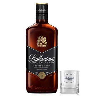 Whisky Escocês Ballantine's Bourbon Finish 750ml + Copo Baixo Atol - Ballantine's Menor preço em Whisky Escocês Ballantine's Bourbon Finish 750ml + Copo Baixo Atol - Ballantine's