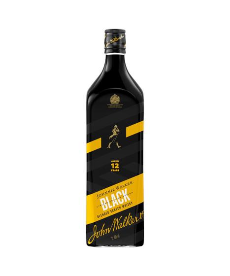 Imagem de Whisky Escocês Blended Johnnie Walker Black Label Edição Limitada 1L