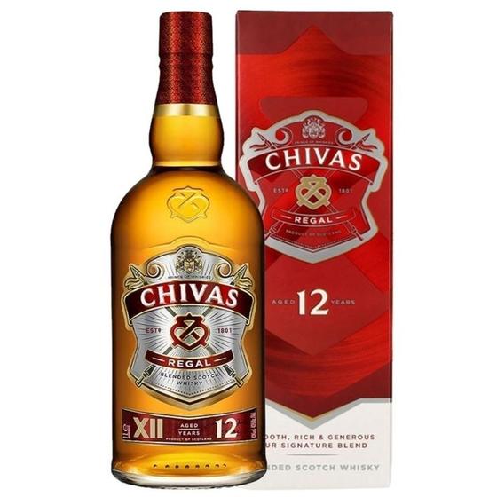 Imagem de Whisky Escocês Chiivas Blended Scotch 12 anos 1L