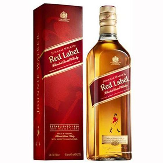 Whisky escocês johnnie walker 8 anos red label 500ml - Whisky ...
