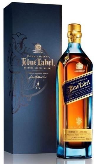 Whisky Escocês Johnnie Walker Blue Label 750 ml Menor preço em Whisky Escocês Johnnie Walker Blue Label 750 ml