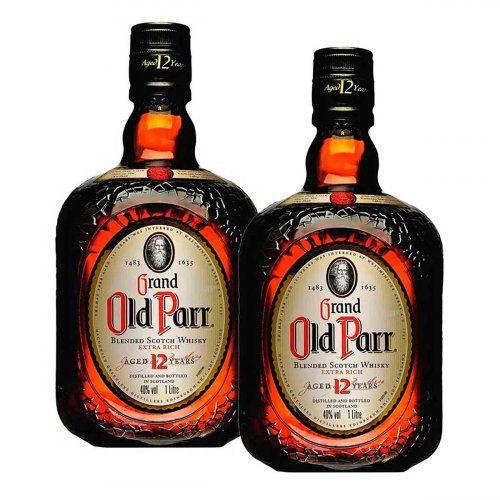Whisky Escocês Old Parr 12 anos 1 Litro com 2 unidades Menor preço em Whisky Escocês Old Parr 12 anos 1 Litro com 2 unidades