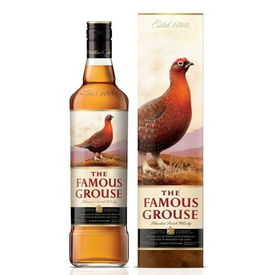 Whisky Escocês The Famous Grouse 750 ml Menor preço em Whisky Escocês The Famous Grouse 750 ml