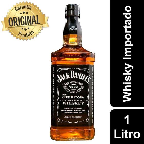 Whisky Jack Daniel's Importado Old N7 1 Litro Lacrado - Jack Daniels é ruim? Whisky Jack Daniel's Importado Old N7 1 Litro Lacrado - Jack Daniels é boa?
