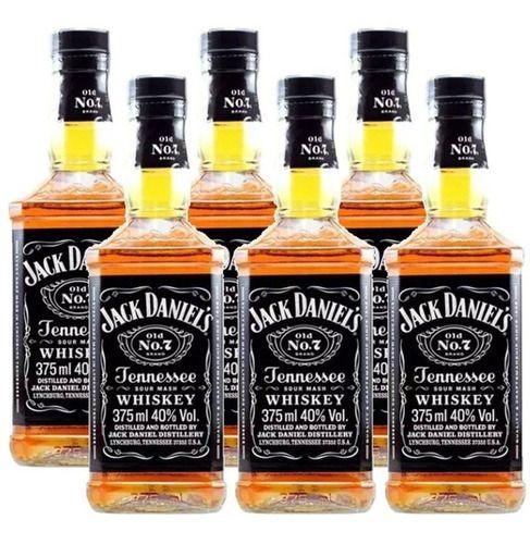 Imagem de Whisky Jack Daniel's Old No.7 Tennessee 375ml - 6 unidades