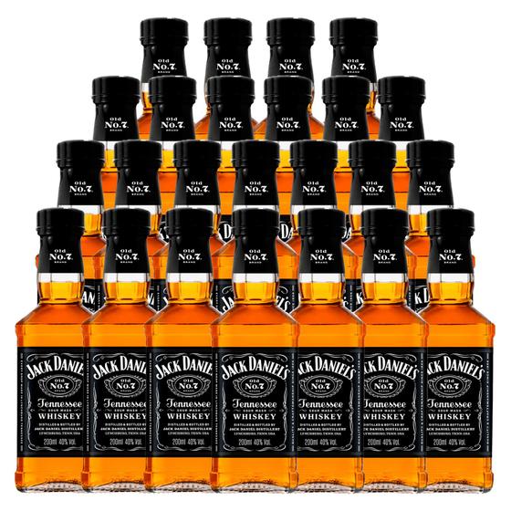 Imagem de Whisky Jack Daniel's Tennessee Whiskey 200ml 24 Unidades