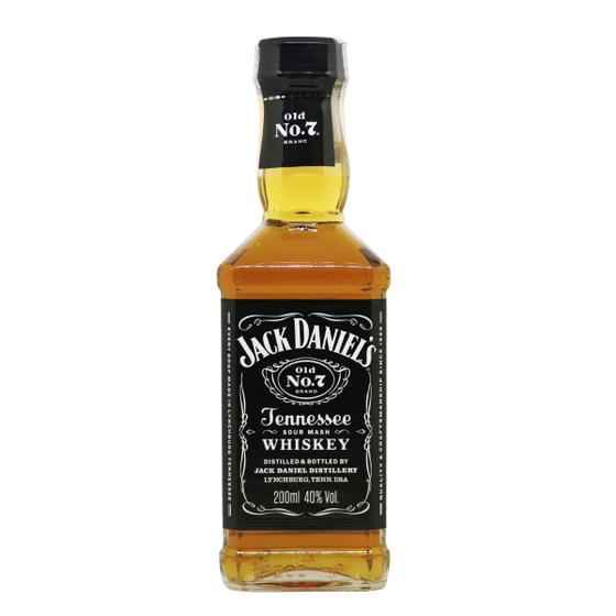 Whisky jack daniels 200 ml Menor preço em Whisky jack daniels 200 ml