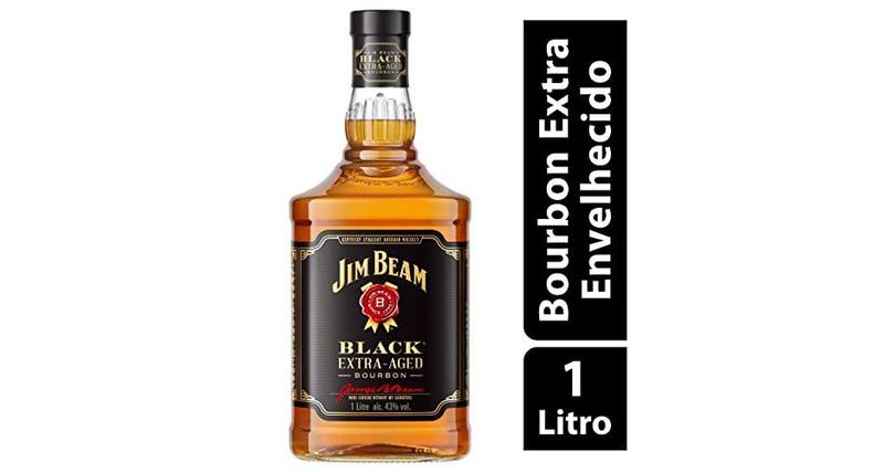 Imagem de Whisky Jim Beam Black, Bourbon, 1L