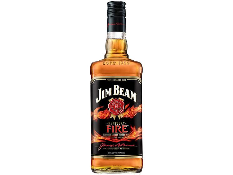 Imagem de Whisky Jim Beam Fire 4 anos Bourbon Americano
