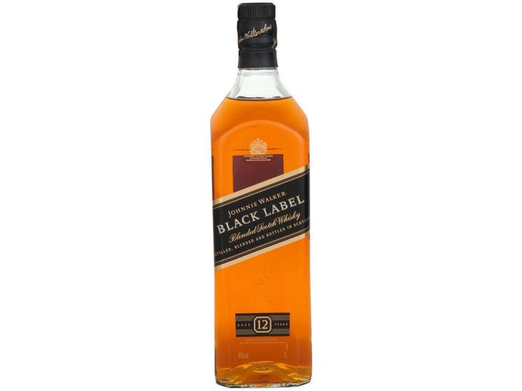 Whisky Johnnie Walker Black Label Escocês 12 anos - 1L é ruim? Whisky Johnnie Walker Black Label Escocês 12 anos - 1L é boa?