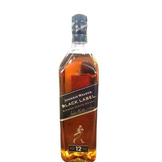 Imagem de Whisky Johnnie Walker Black Label Uisque 1 Litro Scoth