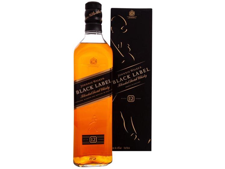 Imagem de Whisky Johnnie Walker Escocês Black Label - 12 anos Blended 750ml