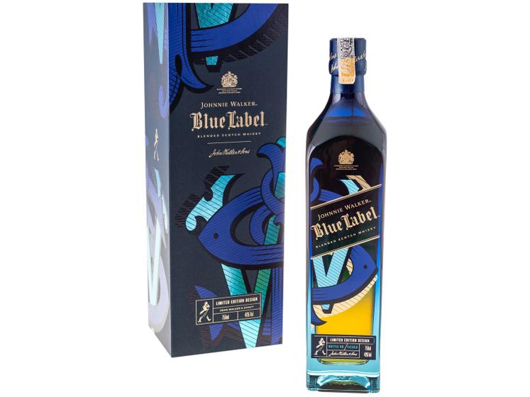 Whisky Johnnie Walker Escocês Blue Label Menor preço em Whisky Johnnie Walker Escocês Blue Label