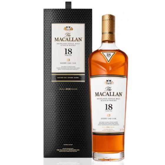 Imagem de Whisky Macallan Sherry Oak 18 anos 700 ml