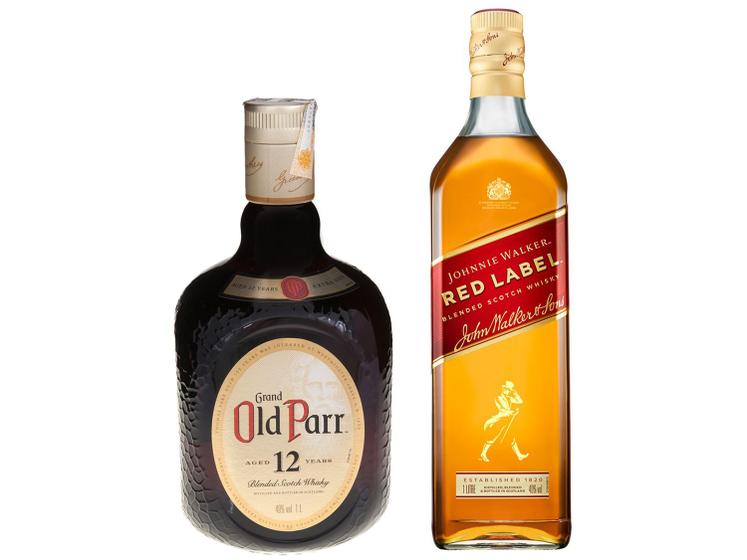 Menor preço em Whisky Old Parr Grand Escocês 12 anos 1L + Whisky