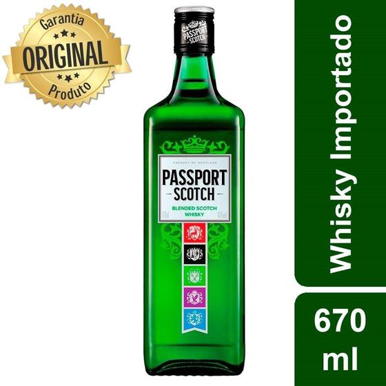 Imagem de Whisky Passport 3 anos - 670ml