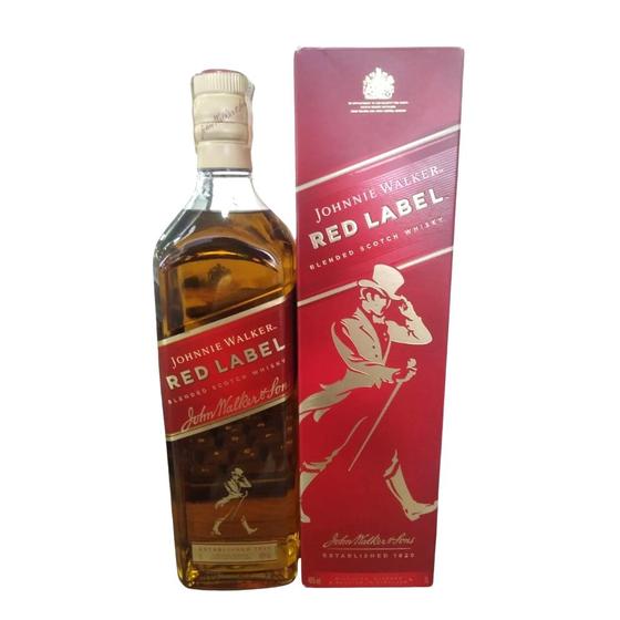 Imagem de Whisky Red Label Uisque 1 Litro Escocês Johnnie Walker