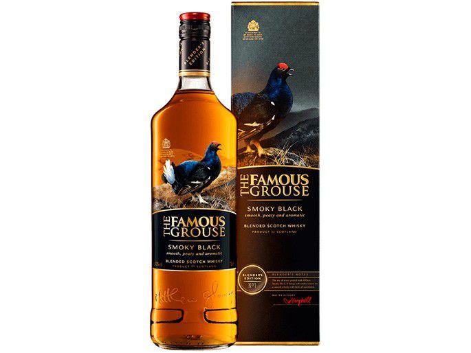 Whisky The Famous Grouse Escocês Smoky Black Menor preço em Whisky The Famous Grouse Escocês Smoky Black
