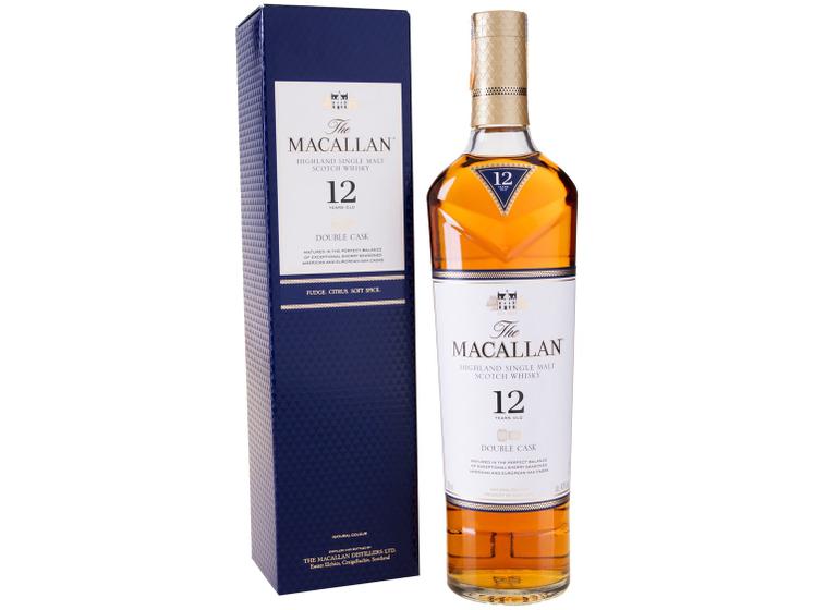 Whisky The Macallan Double Cask Single Malt 12 Anos Escocês 700ml Menor preço em Whisky The Macallan Double Cask Single Malt 12 Anos Escocês 700ml